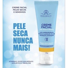 Hidratante Facial Peles Secas e Sensíveis Phallebe