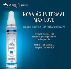 Água termal remineralizante Max love