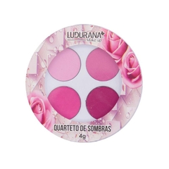 Quarteto de sombras Ludurana Rosa