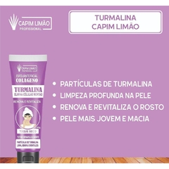 Esfoliante facial Colágeno Capim limão