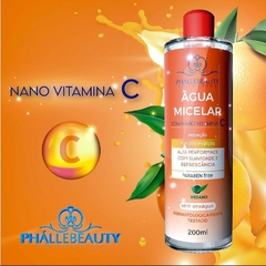 Água micelar vitamina C Phallebeauty