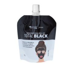 Máscara Facial Peel Off Total Black Max Love