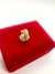 Brinco argola com microzirconia
