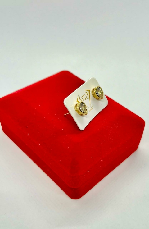 Brinco Gota zirconia