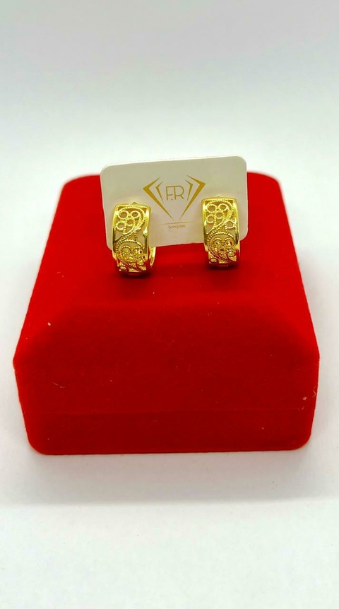 Brinco Argola Trabalhada