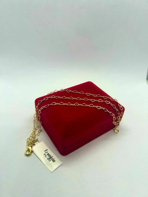 Pulseira 3 elos corações - comprar online