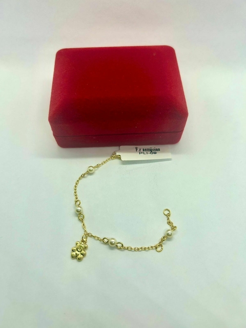 Pulseira infantil ursinho