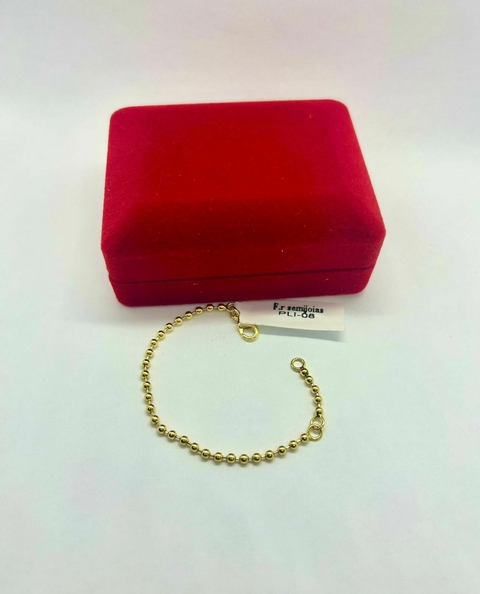 Pulseira infantil bolinhas