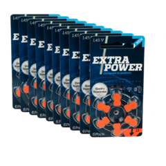 Baterias para Aparelho Auditivo EXTRA POWER 13 - 60 Und - comprar online