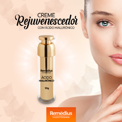 Creme Rejuvenescedor c/ Ácido Hialurônico - 30g