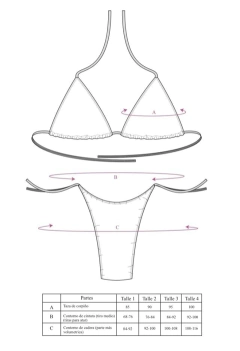 BIKINI GOTA PINK - Pink todo moda