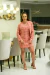 Vestido Pink Lines Adulto - loja online