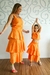 Conjunto Mãe e Filha Cropped e Saia Midi em Laise 4 Peças - As Lilis