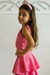 Conjunto Mãe e Filha Cropped e Saia Midi em Laise 4 Peças - comprar online