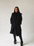 Casaco Teddy Alongado Adulto Preto - comprar online