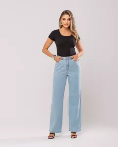 28000 CALCA JEANS WIDE LEG CONSCIÊNCIA - comprar online