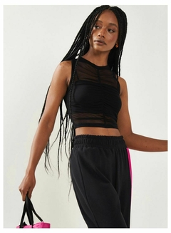 0365700757 BLUSA TULE COLCCI COM TOP - comprar online