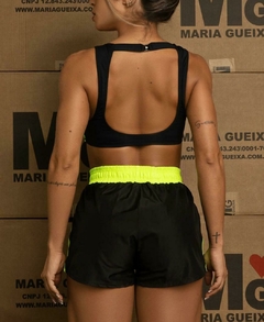007832 Conj. Top + short esportivo fresh MARIA GUEIXA - Ellu moda feminina P ao Plus size