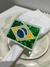Porta Guardanapo Bandeira do Brasil