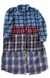 Up-Cycled Carhartt elongated flannel.