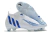 Predator EDGE + Sem Cadarço Branca Azul - loja online
