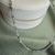 Collar Green silver - MA Joyas