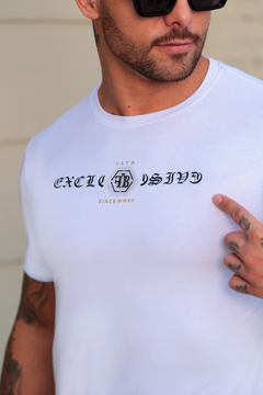 Camiseta Slim Borracha Exclusive Branca - Club1991