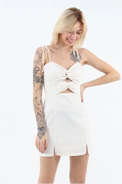 Vestido linho zara - ByJT