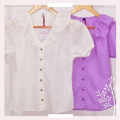 Blusa Ahlelí - Color manteca en internet