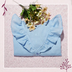 Blusa Ahlelí Celeste Claro - comprar online
