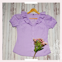 Blusa Ahlelí Lila Claro - comprar online
