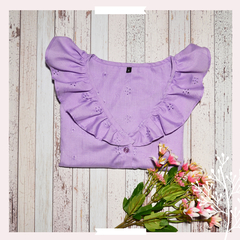 Blusa Ahlelí Lila Claro en internet