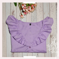 Blusa Ahlelí Lila Claro - tienda online