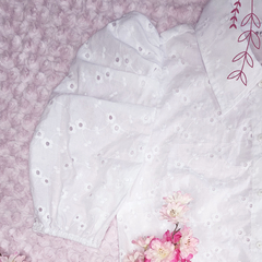 Camisa Cerezo - Broderie - Al codo - comprar online