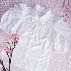 Camisa Cerezo - Broderie - Al codo - Frau Paulina Camisas