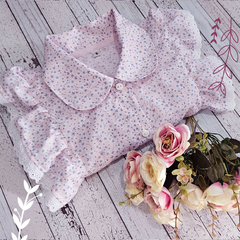 Camisa Gypsofila - Volados con puntilla
