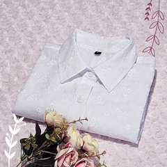 Camisa Lontana Broderie - Color Blanco