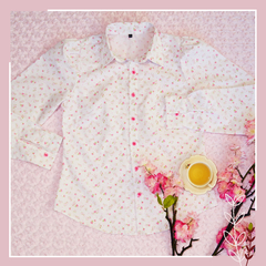 Camisa Magnolia Mangas largas princesa
