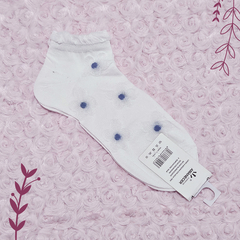 Soquetes diseños en celeste - comprar online