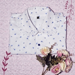 Camisa Rosa Azul - Mangas largas en internet