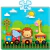 Quebra-Cabeça Progressivo MDF - Jogo Educativo Pedagógico - 3Ds Presentes