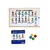 Cores e posições: brinquedo educativo pedagógico madeira natural desenvolvimento infantil sensorial percepção visual na internet