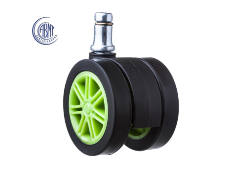 Rodinha Rodizio Modelo SQ55 GAMER PU Squadroni - Kit 5 Unidades (Cód. 3422.K00)