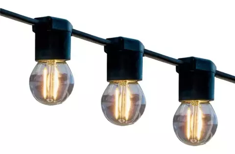 GUIRNALDA 10MTS C/15 PORTALAMPARAS+LAMPARAS - TREFI