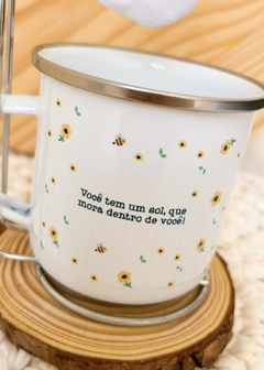 kit Caneca+minicoador- Você - Azulejar Home Decor