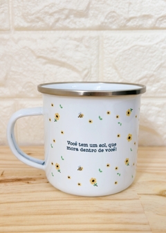 Caneca Esmaltada Você