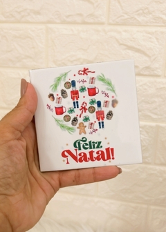 Azulejo Feliz Natal - comprar online