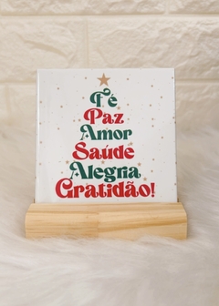 Azulejo Desejos de Natal