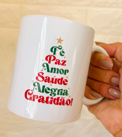 kit Caneca+minicoador- Natal 2 - Azulejar Home Decor