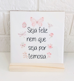Azulejo Seja Feliz...